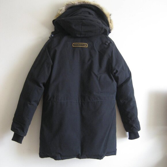 Authentic Canada Goose Expedition Down Parka Jacket, Size Medium, Black - Picture 3 of 16